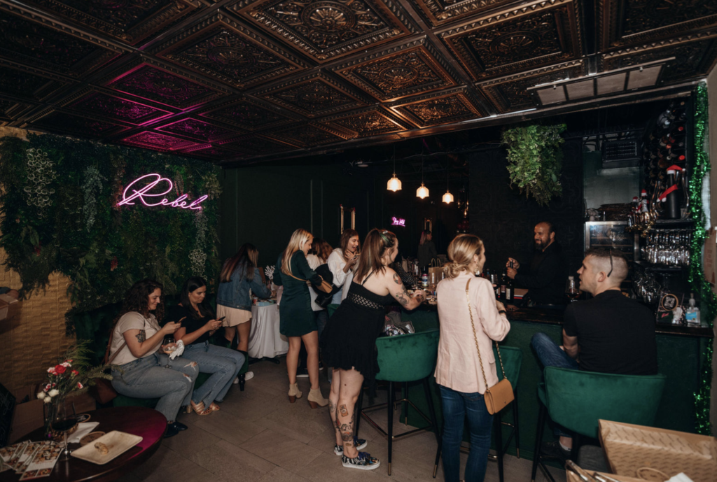 Bridal Shower Venue + Idea Activities in Fort Lauderdale Rebel Wine Bar
