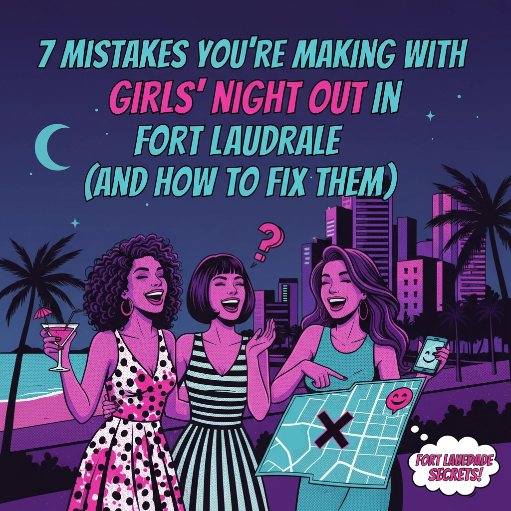 7 Mistakes You're Making with Girls' Night Out in Fort Lauderdale (and How to Fix Them)