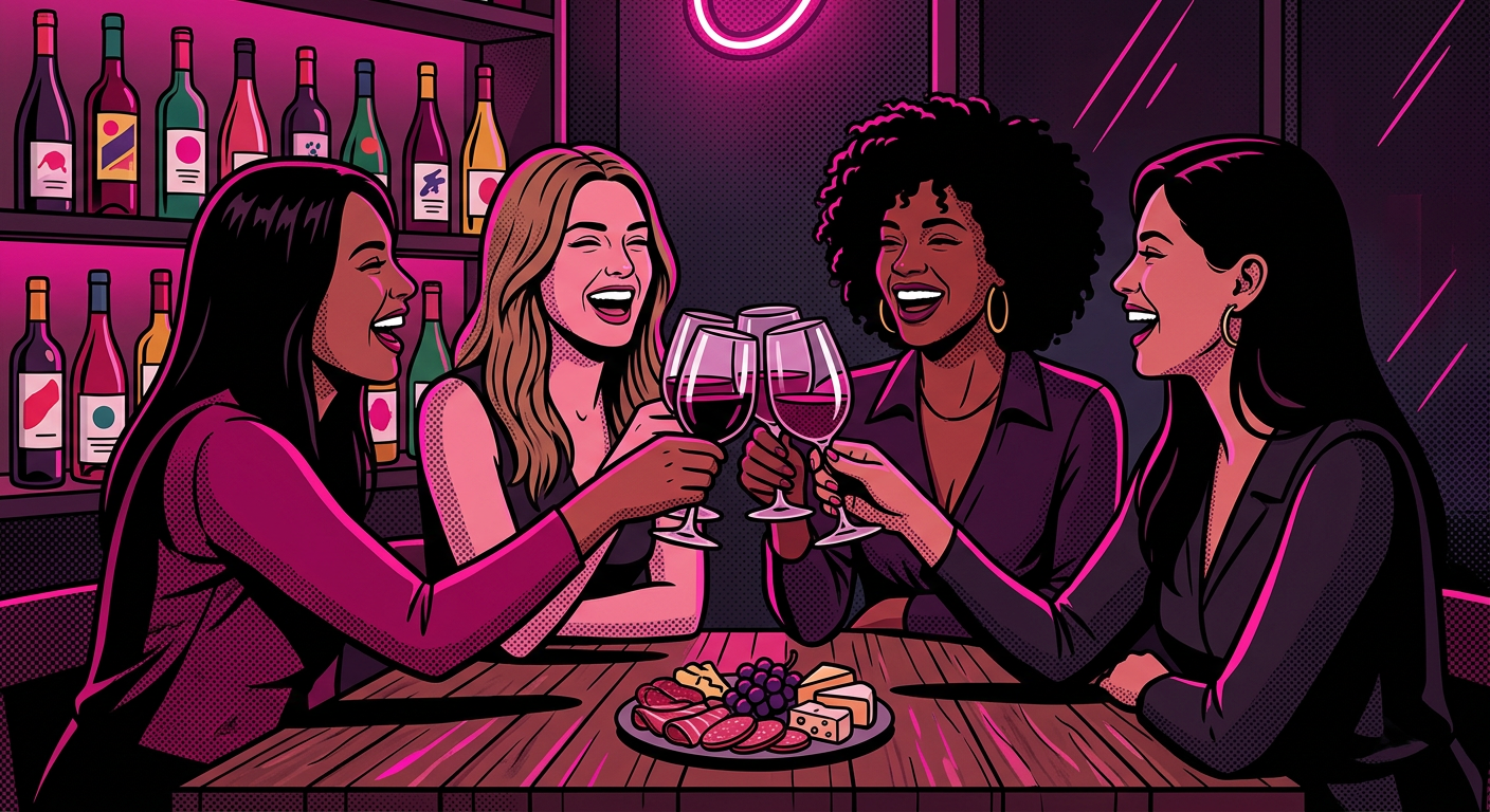 Girls Night Fort Lauderdale. Why Rebel Wine Bar Is Your Go-To Venue